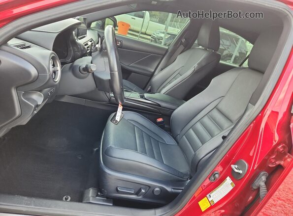 JTHGZ1E29M5018363 2021 LEXUS IS Red 