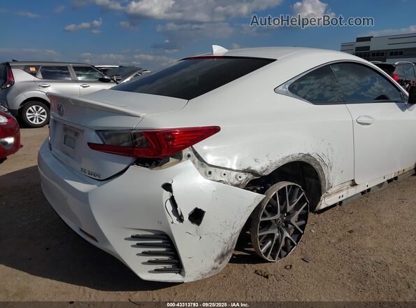 JTHHA5BC2G5000985 2016 LEXUS RC 200T White Vista frontal