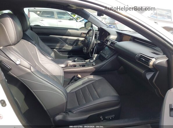JTHHA5BC2G5000985 2016 LEXUS RC 200T White Vista interior delantera