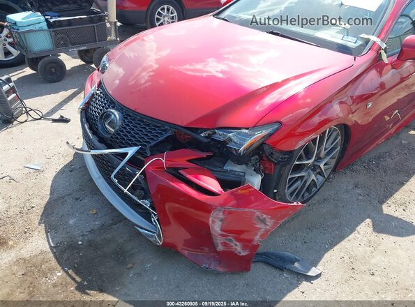 JTHHZ5BC2J5018533 2018 LEXUS RC 350 Red Front view