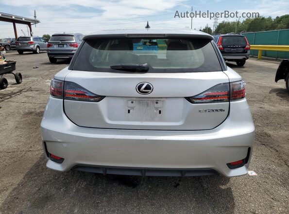 JTHKD5BH6G2258405 2016 LEXUS CT Серебряный Вид сзади