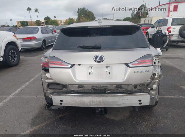 JTHKD5BH9H2286121 2017 LEXUS CT 200H Silver 