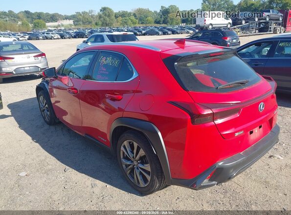 JTHR9JBH0M2039167 2021 LEXUS UX 250H Red უკანა მარცხენა