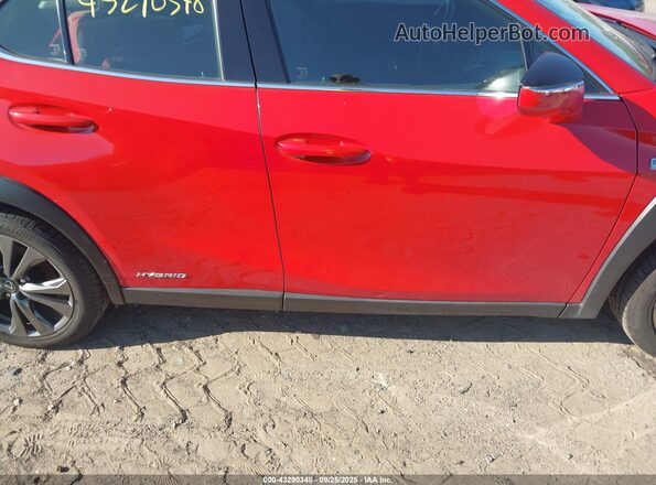 JTHR9JBH0M2039167 2021 LEXUS UX 250H Red უკანა სალონის ხედი