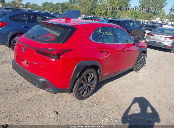 JTHR9JBH0M2039167 2021 LEXUS UX 250H Red უკანა მარჯვენა