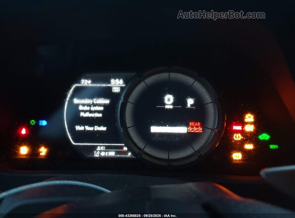 JTHR9JBH3M2045609 2021 LEXUS UX 250H White Հետևի նստատեղերի տեսք