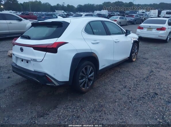 JTHR9JBH3M2045609 2021 LEXUS UX 250H White Հետևի աջ