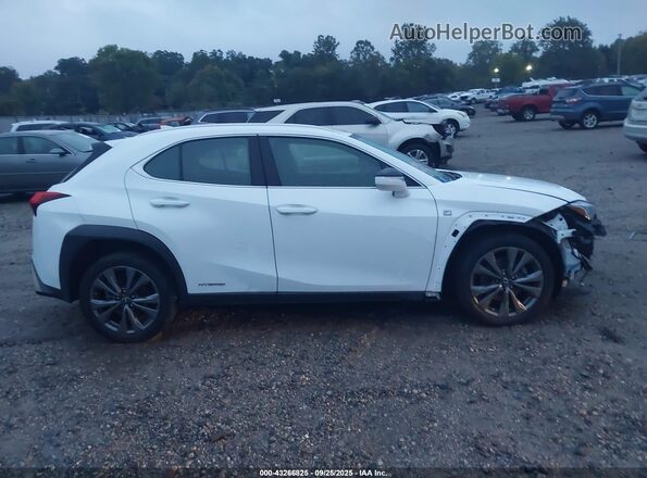 JTHR9JBH3M2045609 2021 LEXUS UX 250H White Սալոնի հետևի տեսք
