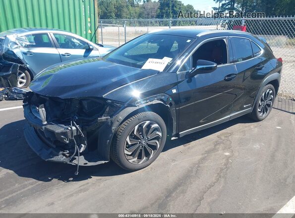 JTHR9JBH3M2050258 2021 LEXUS UX Black Передня ліва чверть