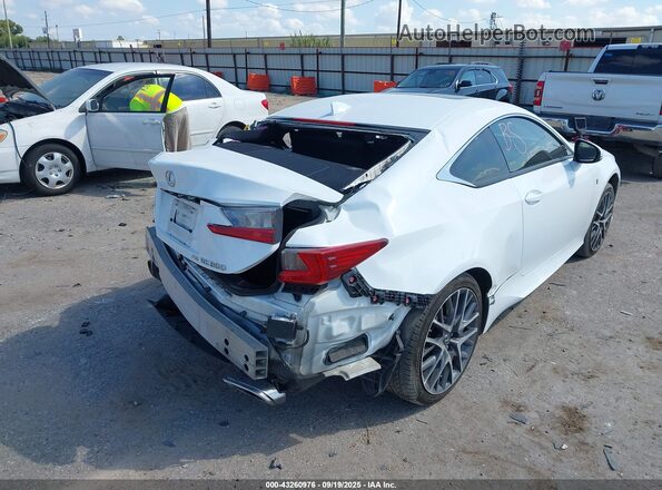 JTHS85BC0J5004476 2018 LEXUS RC 300 Белый Задняя правая четверть