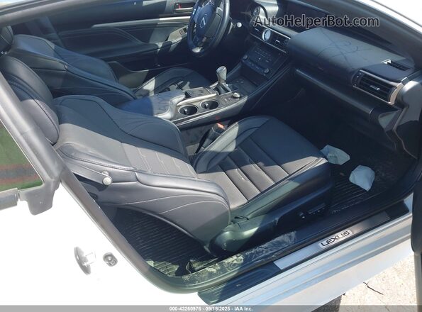 JTHS85BC0J5004476 2018 LEXUS RC 300 Белый Вид салона спереди