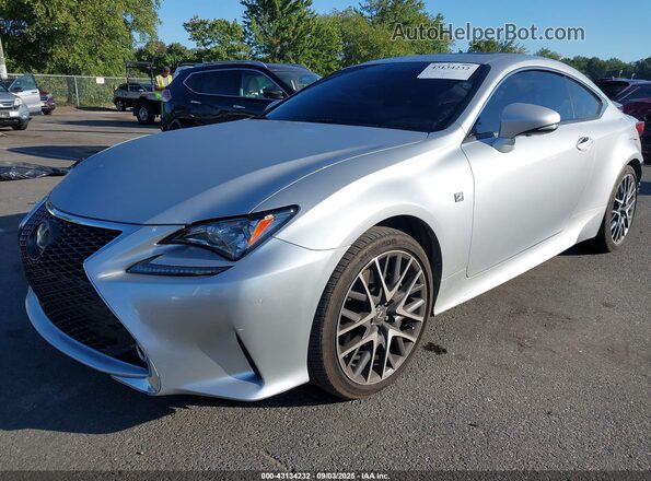 JTHSM5BC0G5000383 2016 LEXUS RC 300 Silver Przód lewy