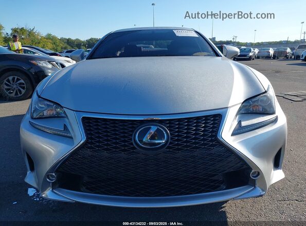 JTHSM5BC0G5000383 2016 LEXUS RC 300 Silver Widok zestawu wskaźników