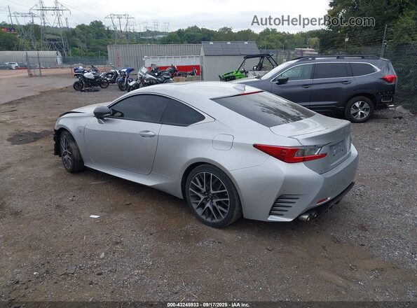 JTHSM5BC0G5000402 2016 LEXUS RC Silver Հետևի ձախ