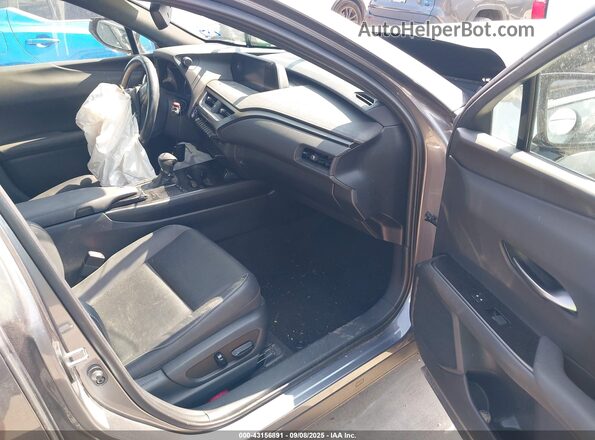 JTHU9JBH1K2019419 2019 LEXUS UX 250H Gray Front interior view
