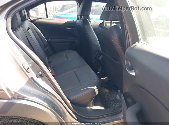 JTHU9JBH1K2019419 2019 LEXUS UX 250H Gray VIN sticker view
