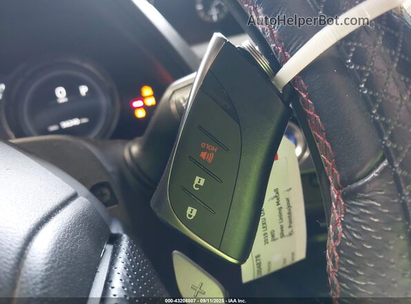 JTHU9JBH2K2003701 2019 LEXUS UX 250H Gray Vista del salpicadero