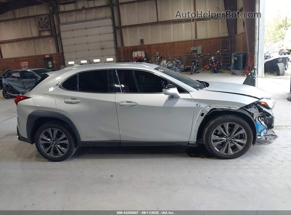 JTHU9JBH2K2003701 2019 LEXUS UX 250H Gray Vista interior de 360 grados