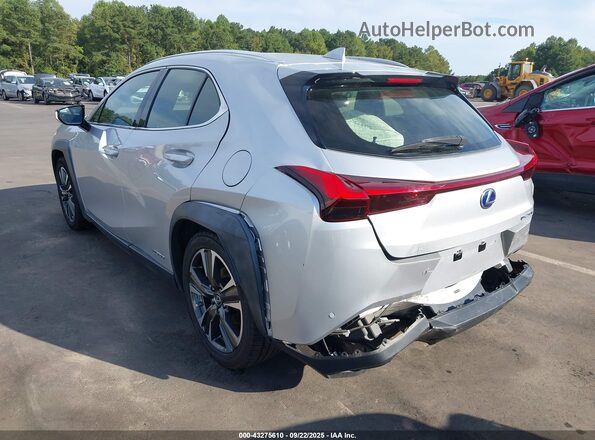 JTHU9JBH4K2010326 2019 LEXUS UX 250H Silver Rear left