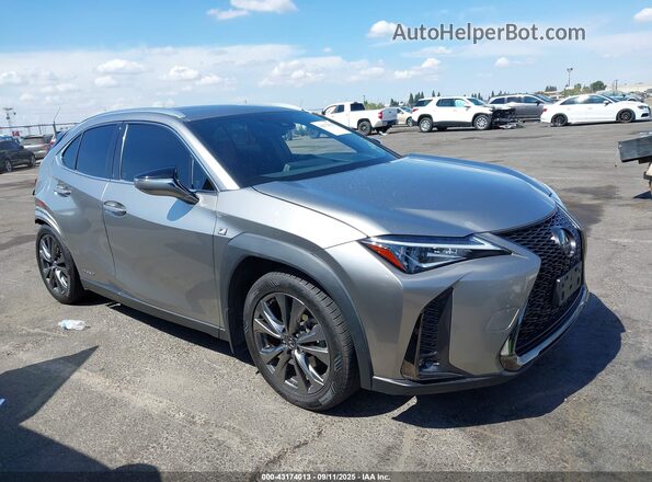 JTHU9JBH8K2010619 2019 LEXUS UX 250H Gray 360 interior view
