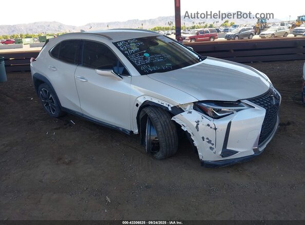 JTHX3JBH0N2051250 2022 LEXUS UX 200 White Вид спереду