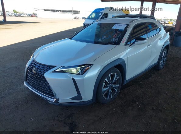 JTHX3JBH0N2051250 2022 LEXUS UX 200 White Передня ліва чверть