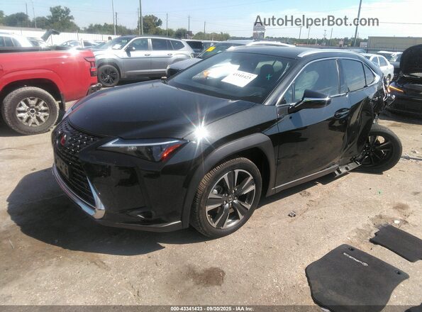 JTHX6JBH5R2186706 2024 LEXUS UX 250H Black Передня ліва чверть