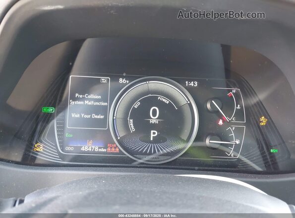 JTHX9JBH2M2052610 2021 LEXUS UX 250H White Հետևի նստատեղերի տեսք
