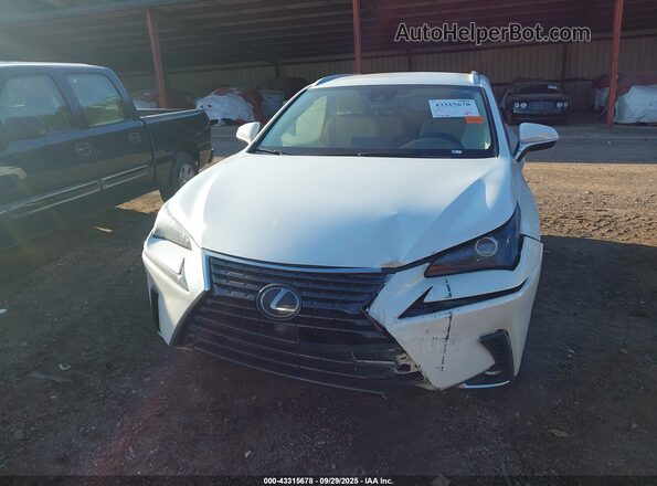 JTJAARBZ2L5012771 2020 LEXUS NX 300 White Вид щитка приладів