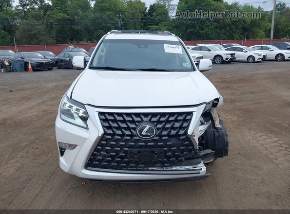 JTJAM7BX4P5375735 2023 LEXUS GX 460 White Widok zestawu wskaźników