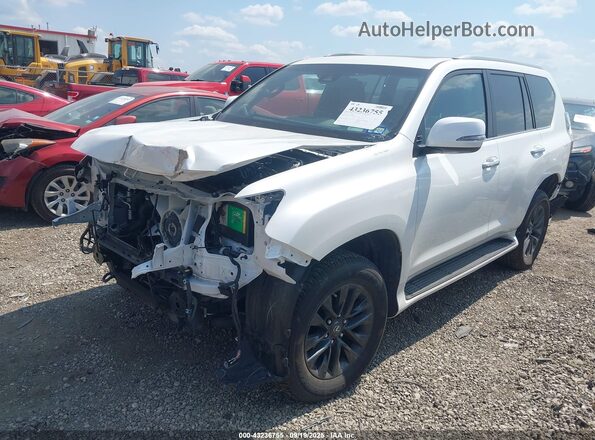 JTJAM7BX9P5380509 2023 LEXUS GX 460 White წინა მარცხენა ხედი სამი მეოთხედიდან