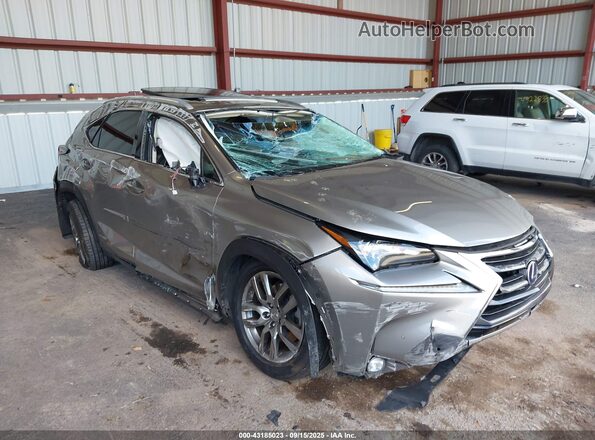 JTJBJRBZ2G2039206 2016 LEXUS NX 300H Silver Front view