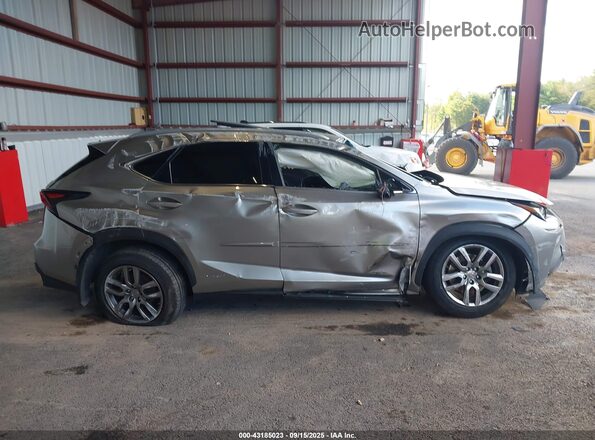 JTJBJRBZ2G2039206 2016 LEXUS NX 300H Silver Instrument cluster view