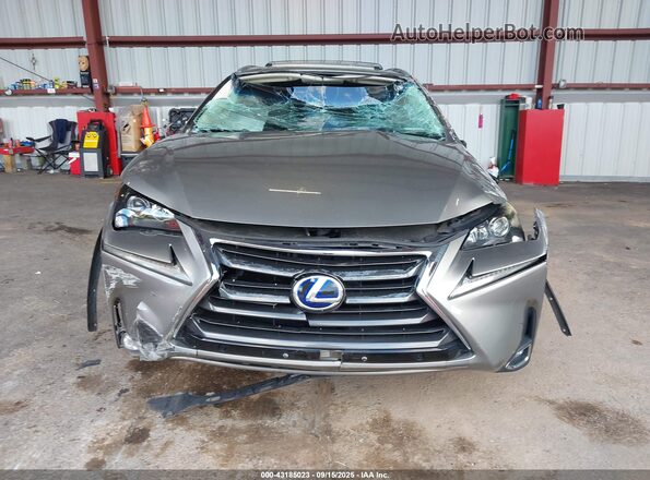 JTJBJRBZ2G2039206 2016 LEXUS NX 300H Silver Dashboard view