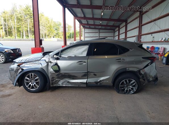 JTJBJRBZ2G2039206 2016 LEXUS NX 300H Silver Rear interior view