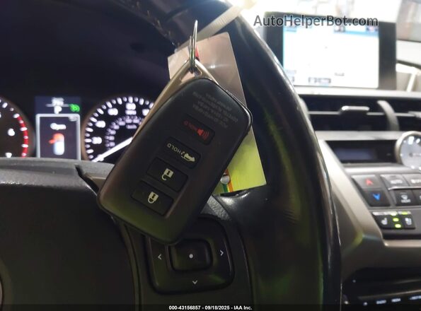 JTJBJRBZ4H2055005 2017 LEXUS NX 300H Black Առջևի վահանակի տեսք