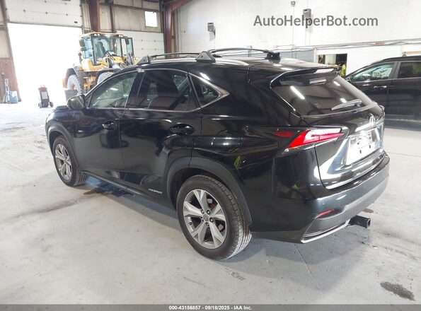 JTJBJRBZ4H2055005 2017 LEXUS NX 300H Black Հետևի ձախ