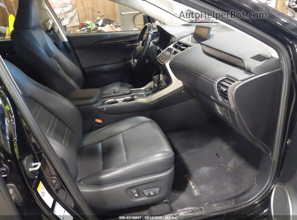 JTJBJRBZ4H2055005 2017 LEXUS NX 300H Black Սալոնի դիմացի տեսք