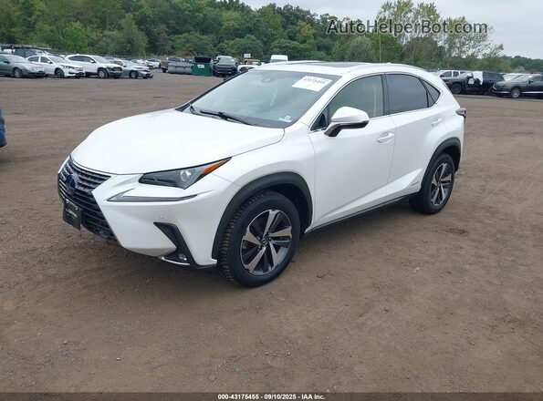 JTJBJRBZ6K2118242 2019 LEXUS NX 300H White Передня ліва чверть