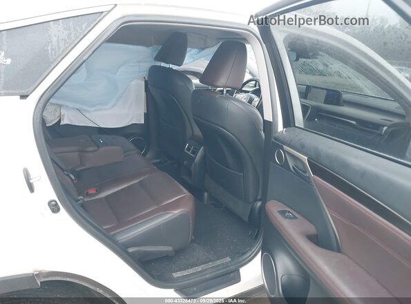 JTJBZMCA3H2018340 2017 LEXUS RX 350 White Widok naklejki z numerem VIN