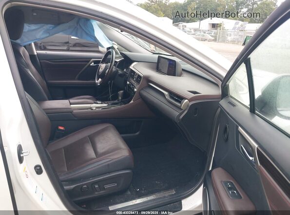 JTJBZMCA3H2018340 2017 LEXUS RX 350 White Widok wnętrza z przodu