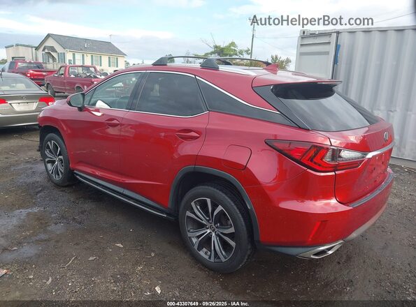 JTJBZMCA9K2039555 2019 LEXUS RX 350 Red Trasero izquierdo