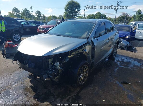 JTJDARBZ1L2163390 2020 LEXUS NX 300 Silver Передня ліва чверть