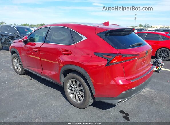 JTJDARBZ2L5013884 2020 LEXUS NX Red Trasero izquierdo