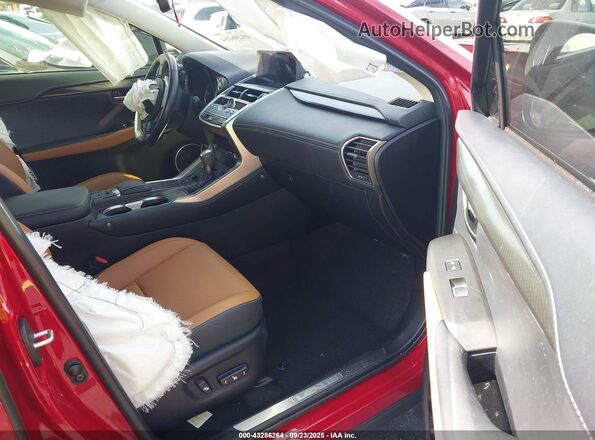 JTJDARBZ2L5013884 2020 LEXUS NX Red Vista interior delantera