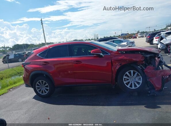 JTJDARBZ2L5013884 2020 LEXUS NX Red Vista interior trasera