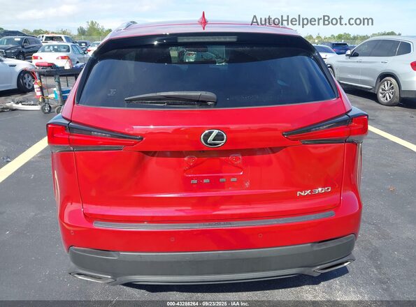 JTJDARBZ2L5013884 2020 LEXUS NX Red 