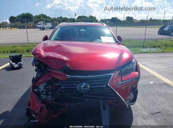 JTJDARBZ2L5013884 2020 LEXUS NX Red Vista del cuadro de instrumentos