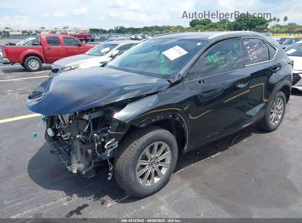 JTJDARBZ5L5019291 2020 LEXUS NX 300 Black Vista tres cuartos delantera izquierda