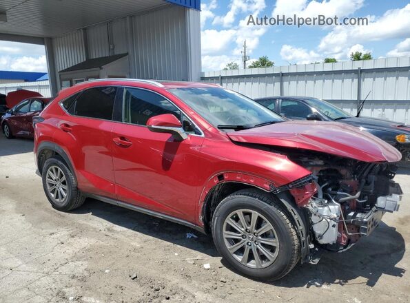 JTJDARBZ6L5002614 2020 LEXUS NX Red Delantero derecho